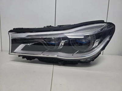 🚗🚗 BMW 7 Series G11, G12 Laser Headlight LEFT USED OEM GENUINE 7408703 - Image 1 of 4