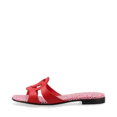 Sandalias Louis Vuitton LV Isola Line 23 años cuero EU35 damas rojas LS0243 LV  Foto 1 de 4