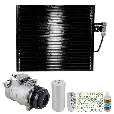 For BMW 540i & M5 E39 1999-2003 A/C Kit w/ AC Compressor Condenser & Drier - Image 1 of 4