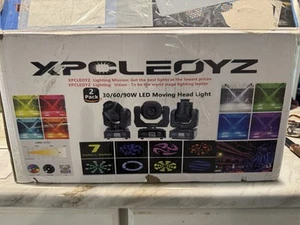XPOLEOYZ 90W 2pc Stage Lights Moving Head - Picture 1 of 4