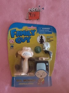 FAMILY GUY EVIL MONKEY CREA UNA FIGURA CONSTRUYE LA MUERTE PROGRAMA DE TELEVISIÓN EXCLUSIVO DE WALGREENS - Imagen 1 de 3