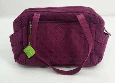 NUEVO Vera Bradley Mujer Paseo Bebé Bolso Ciruela Bolsa Pañales Foto 1 de 4