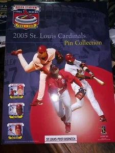 St. Louis Cardinals 2005 Pin Empty Collection Folder by St. Louis-Dispatch - Picture 1 of 4