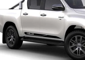 Par de calcomanías de pegatinas TRD HILUX 2016 a rayas laterales para camión Hilux - Imagen 1 de 3