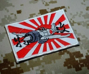 WWII Japanese Tokubetsu Kōgekitai Kamikaze A6M5 52c Zero 零式神風特別攻撃隊 iron-on Patch - Picture 1 of 12