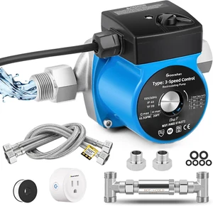 Bomba de recirculación de agua caliente instantánea con acero inoxidable - Picture 1 of 12