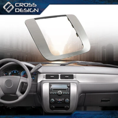 适合 2007 - 2014 TAHOE YUKON SILVERADO 中心仪表板收音机边框装饰 全新 — 第 1/4 张图片