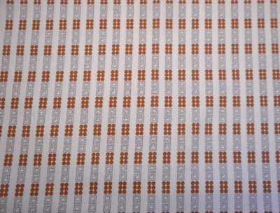 Civil War Reproduction Fabric By Half-Yard Lt Brown Dot Design on Cream Cotton - Image 1 of 2