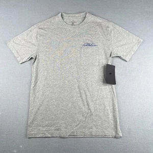 Fabletics 24-7 Pocket Shirt Small Heather Gray Wicking Lightweight Mens New NWT - Picture 1 of 11