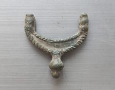 Antique crescent moon antique ancient pendant, artifact Scythians, Roman Empire 