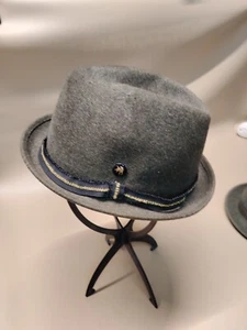 Vintage Sears 100% Wool Fedora Hat Large - Bild 1 von 11