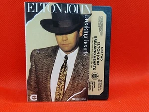 Elton John - Breaking Hearts (1984) Cassette RARE (VG+) - Picture 1 of 2