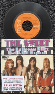 The Sweet – The Ballroom Blitz 7'' Vinyl IMPORT 1973 CLEANED/TESTED EX+/EX VIDEO - Imagen 1 de 8