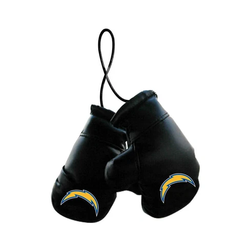 Los Angeles Chargers NFL Mini Boxing Gloves Rearview Mirror Auto Car Truck Cover