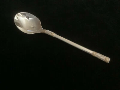 Wallace GOLDEN AEGEAN WEAVE sugar spoon - Image 1 of 2