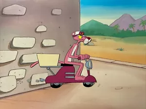 PINK PANTHER Animation Cel show Production Art vintage cartoons FRELENG I18 - Picture 1 of 4