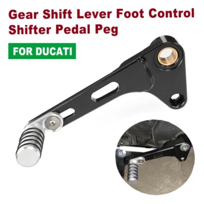 Palanca de cambios para Ducati Monster 821 1200/R/S palanca de cambios pie palanca de cambios clavija de pedal Foto 1 de 4