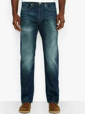 Levi's Men's 505 Regular-Fit Non-Stretch Jeans Size 40 x 30