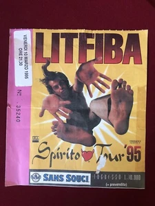 Litfiba - Spirito Tour - Biglietto Ticket Concerto 1995 - Foto 1 di 2