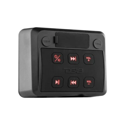 DS18 ENSBTRC-SQ  Marine Waterproof Bluetooth Audio Receiver with AUX Input USB - Image 1 of 4