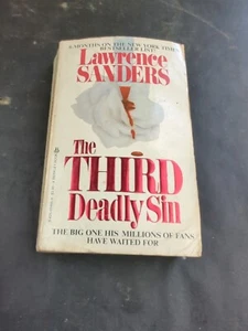 Lawrence Sanders Third Deadly Sins PB Book Berkley VTG 80s - Picture 1 of 15