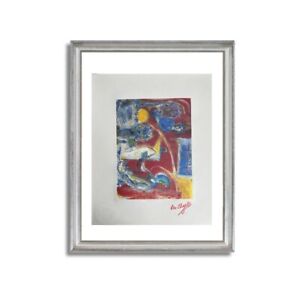 Marc Chagall "The Paris studio..." Original Signed Lithograph - Limited Edition
