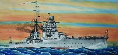 TAURO MODEL TM201 REGIA NAVE FIUME SCALA 1:400 - Immagine 1 di 3