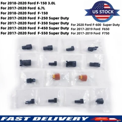 2017 - 19 For Ford For Shibby Engineering 6.7L Powerstroke Harness Plug Kit US - Image 1 of 4
