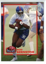 1993 Pro Set Power Moves #PM5 Rod Bernstine (Broncos)