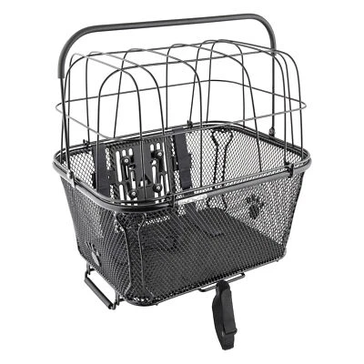 Sunlite Rack Top or Handlebar Pet Fiendly Wire Dome Mesh Basket Quick Release - Image 1 of 2