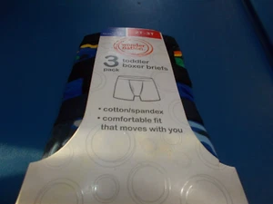 NEW PACK TODDLER BOXER BRIEFS SIZE 2T - 3T - Picture 1 of 1
