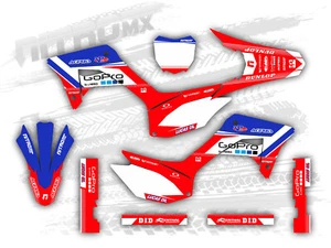 Graphics Kit fits Honda CRF 250 F CRF 250F 2019 2020 2021 2022 2023 2024 Decals - Picture 1 of 1