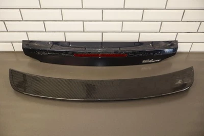 2019 Fiat 124 Spider Abarth Rear Spoiler Panel (Mare Blue) Carbon Fiber Spoiler - Image 1 of 4