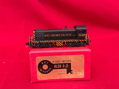 Key Imports Brass N Scale Southern Pacific Alco S-2 Diesel Switcher PRO PAINT - Image 1 of 4