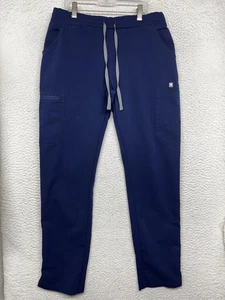 FIGS Pantalone Scrub Donna Piccolo Navy Yola Collezione Tecnica Tasche Coulisse - Foto 1 di 16
