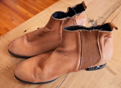 Botines Miista Cuero Talla 39 Marrón Usados Envío Gratis Foto 1 de 4