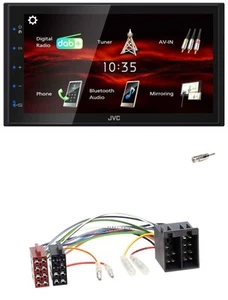 JVC USB Bluetooth MP3 DAB 2DIN Autoradio für Skoda Octavia I 1997-2004 - Bild 1 von 9