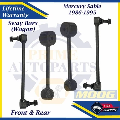 MOOG OEM Front & Rear Sway Bar Links For 1986-1995 Mercury Sable 10 Yr Warranty - Изображение 1 из 4