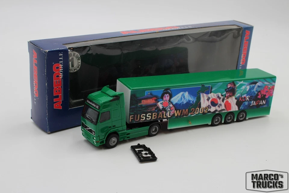 Albedo Volvo FH16 GL XL „Fussball WM Korea Japan 2002“ 1:87 /AL1430 - Image 1 of 1