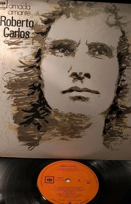 ROBERTO CARLOS - AMADA AMANTE LP - 1972 MONO Pressing, LATIN POP Vinyl is NM- - Image 1 of 4