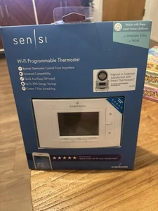 Sensi Wi-Fi Thermostat, by Emerson, Large Screen Display ~ for Smart Home NEW! - Picture 1 of 3