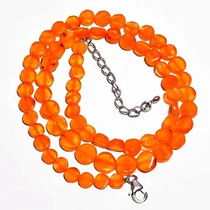 Karneol Edelstein Kette Töchtertag Mutter Halskette Schmuck Sterling Silber - Bild 1 von 6