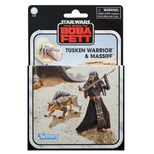 Hasbro Star Wars Vintage Tusken Warrior and Massiff 2 Pack - Image 1 of 1