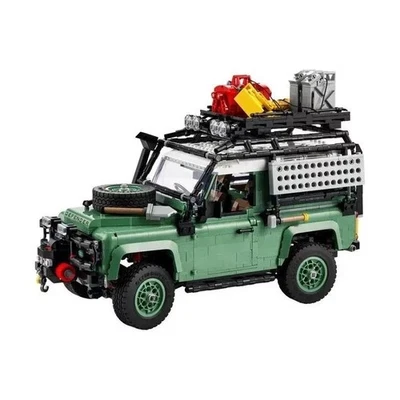 LEGO MOC CAR Land Rover Classic Defender 90 Building Blocks Icons 2336 Pieces Spielz - Image 1 of 4