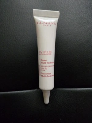 UV Plus Broad Spectum SPF 50 Sunscreen From CLARINS PARIS MADE IN FRANCE NWOB - Image 1 of 3