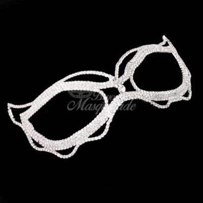 Crystal Masquerade Mask DM0019 - Image 1 of 4