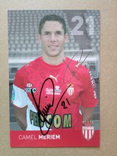 ❤ A.S. MONACO'1924 PLAYERS & MANAGERS-HAND SIGNED CARDS & PHOTOS