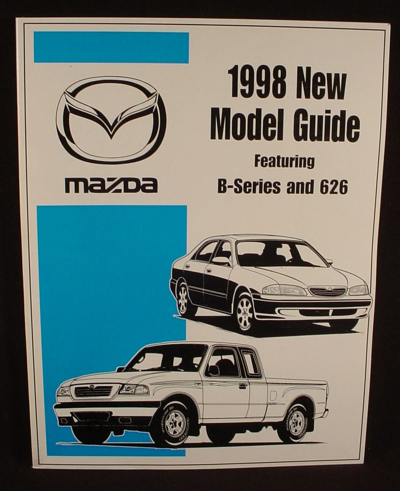 Mazda serie B 1998 pick-up y guía de modelo nuevo 626 - original Foto 1 de 1