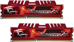 16GB G.Skill DDR3 RipjawsX 1600MHz Red RAM Dual Channel Memory Kit - Picture 1 of 5
