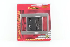 DNA DOUBLE DIN FASCIA - GREY FOR HOLDEN COMMODORE VY VZ 2002-06 WHF104G - Picture 1 of 7